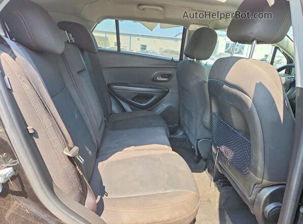 KL7CJKSB2MB306080 2021 CHEVROLET TRAX Gray Vista de los asientos traseros