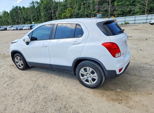 KL7CJKSB3HB055964 2017 CHEVROLET TRAX White Trasero derecho
