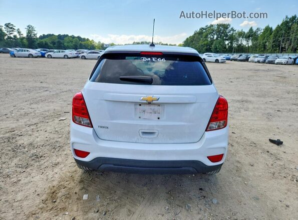 KL7CJKSB3HB055964 2017 CHEVROLET TRAX White Vista interior delantera