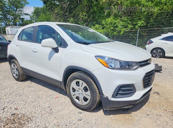 KL7CJKSB3HB226308 2017 CHEVROLET TRAX White Передня права чверть
