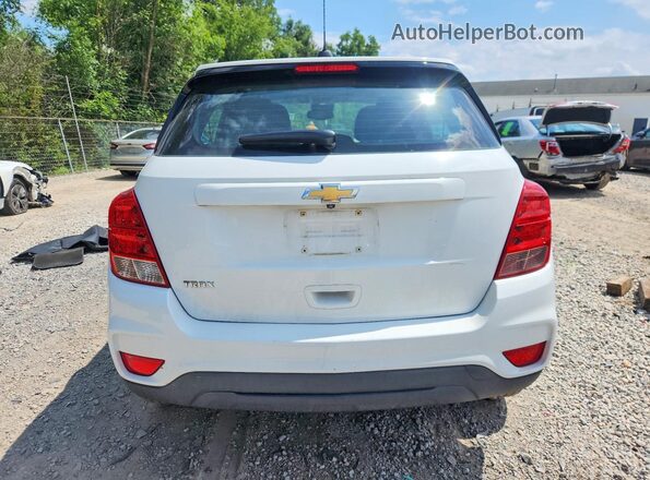 KL7CJKSB3HB226308 2017 CHEVROLET TRAX White Вид ззаду