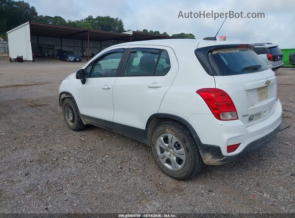 KL7CJKSB3JB578178 2018 CHEVROLET TRAX White Задня ліва чверть