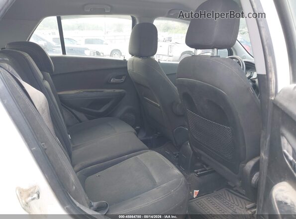 KL7CJKSB3JB578178 2018 CHEVROLET TRAX White Вид наклейки з VIN-кодом