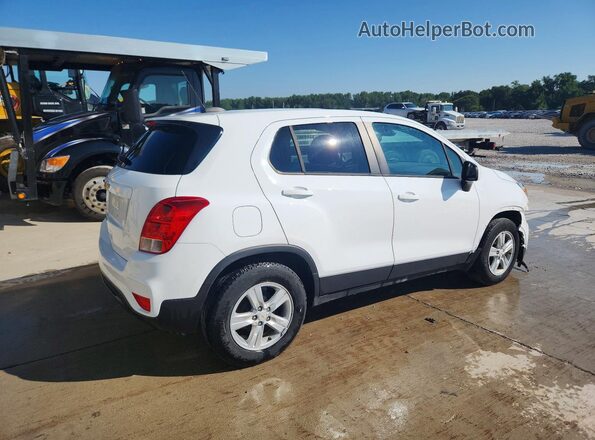 KL7CJKSB3LB043757 2020 CHEVROLET TRAX White უკანა მარჯვენა