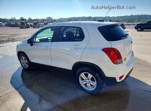 KL7CJKSB3LB043757 2020 CHEVROLET TRAX White უკანა მარცხენა
