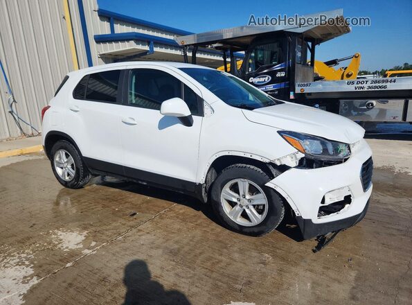 KL7CJKSB3LB043757 2020 CHEVROLET TRAX White წინა მარჯვენა