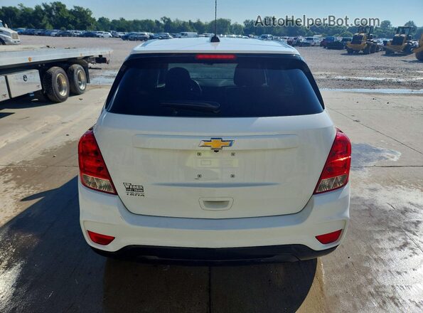 KL7CJKSB3LB043757 2020 CHEVROLET TRAX White უკანა ხედი