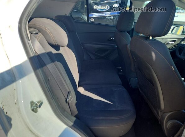 KL7CJKSB3LB043757 2020 CHEVROLET TRAX White უკანა სავარძლების ხედი