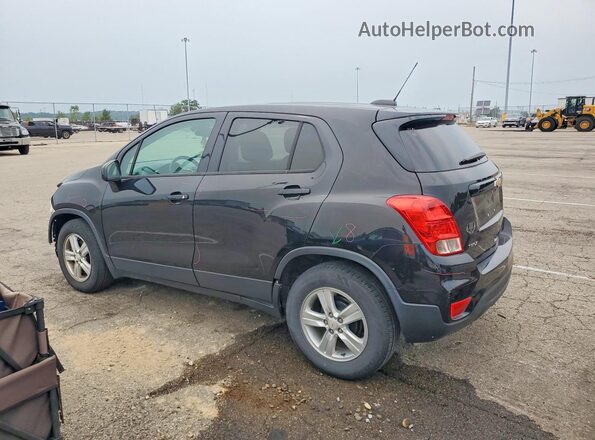 KL7CJKSB3LB317894 2020 CHEVROLET TRAX Black Trasero izquierdo