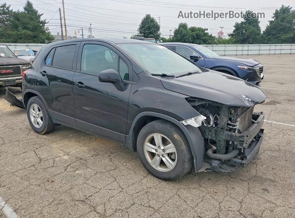 KL7CJKSB3LB317894 2020 CHEVROLET TRAX Black Delantero derecho