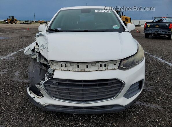 KL7CJKSB4HB203071 2017 CHEVROLET TRAX White Vista frontal