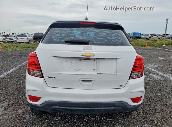 KL7CJKSB4HB203071 2017 CHEVROLET TRAX White Vista trasera