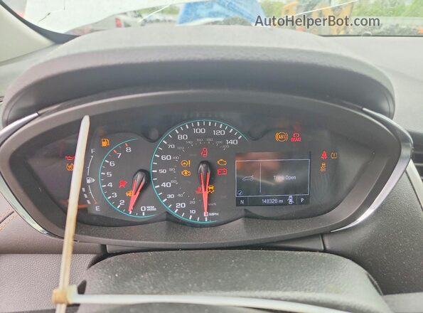 KL7CJKSB5JB721745 2018 CHEVROLET TRAX White Սարքավորումների վահանակի տեսք