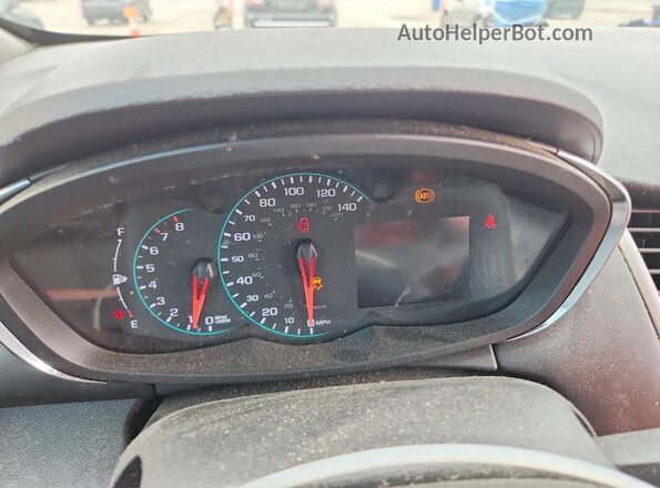 KL7CJKSB6LB329831 2020 CHEVROLET TRAX Black Սարքավորումների վահանակի տեսք
