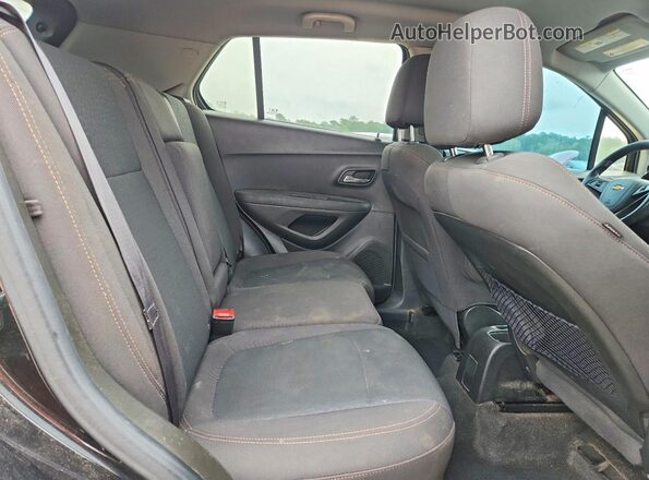 KL7CJKSB6LB329831 2020 CHEVROLET TRAX Black Հետևի նստատեղերի տեսք