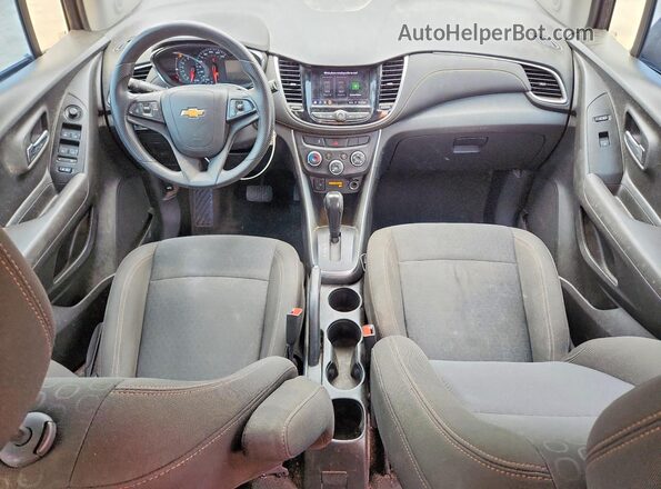 KL7CJKSB6LB329831 2020 CHEVROLET TRAX Black Առջևի վահանակի տեսք