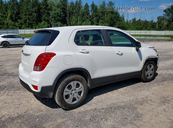 KL7CJKSB7HB252314 2017 CHEVROLET TRAX White Tył prawy
