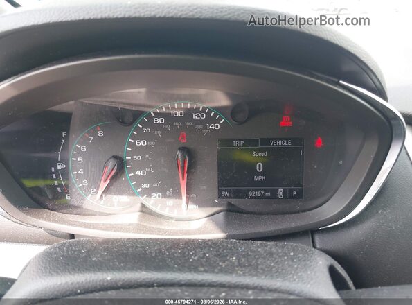 KL7CJKSB8HB130951 2017 CHEVROLET TRAX Silver Widok tylnych siedzeń