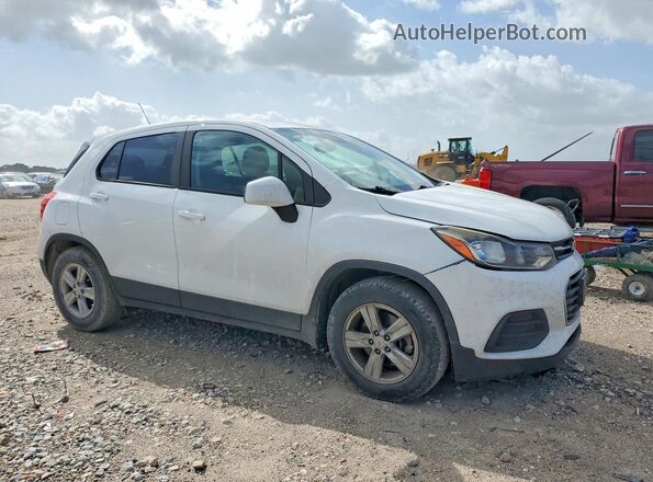 KL7CJKSB8LB063907 2020 CHEVROLET TRAX White Przód prawy