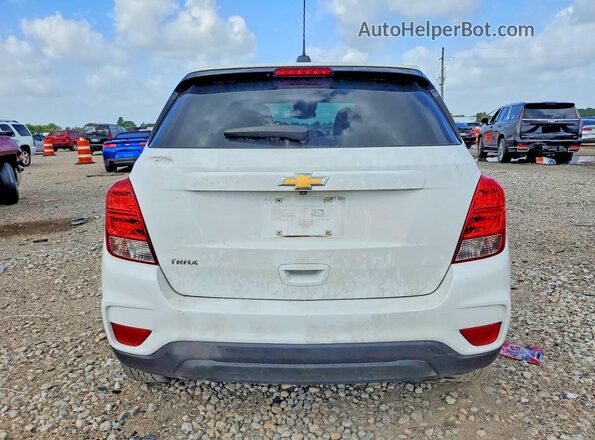 KL7CJKSB8LB063907 2020 CHEVROLET TRAX White Widok z tyłu