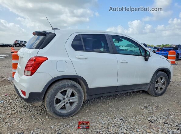 KL7CJKSB8LB063907 2020 CHEVROLET TRAX White Tył prawy
