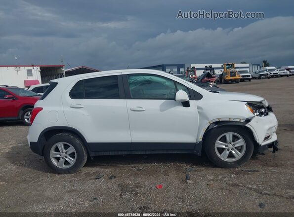 KL7CJKSB8LB073336 2020 CHEVROLET TRAX White Սալոնի հետևի տեսք