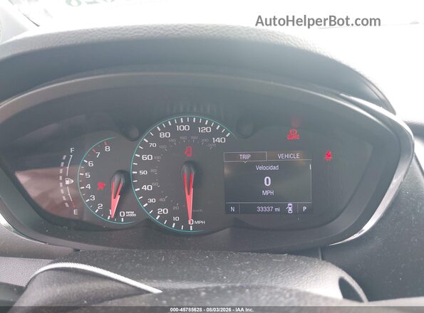 KL7CJKSB8LB073336 2020 CHEVROLET TRAX White Հետևի նստատեղերի տեսք
