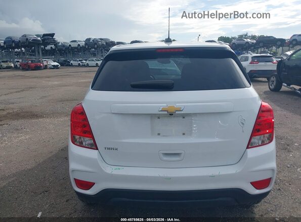 KL7CJKSB8LB073336 2020 CHEVROLET TRAX White 