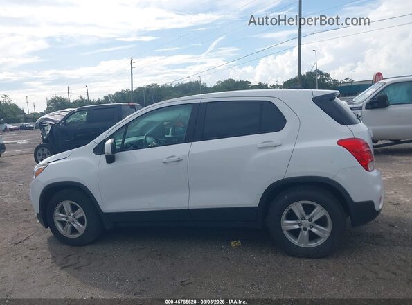 KL7CJKSB8LB073336 2020 CHEVROLET TRAX White Սալոնի 360 աստիճան տեսք