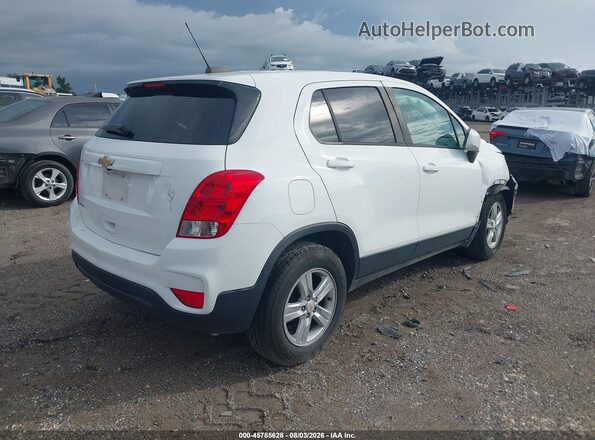 KL7CJKSB8LB073336 2020 CHEVROLET TRAX White Հետևի աջ