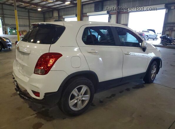 KL7CJKSB8LB085910 2020 CHEVROLET TRAX White უკანა მარჯვენა