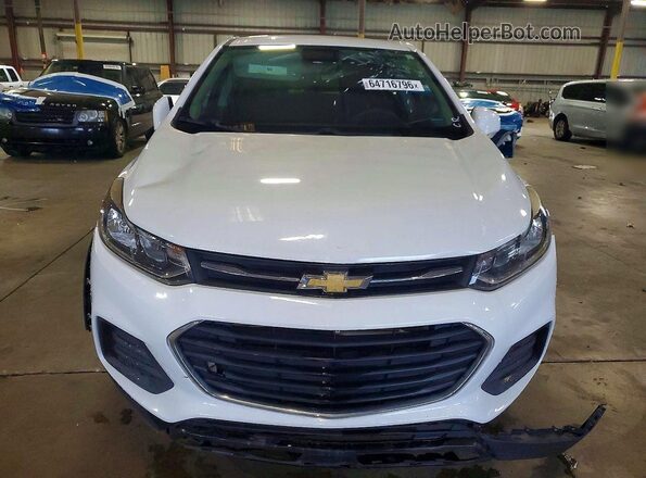 KL7CJKSB8LB085910 2020 CHEVROLET TRAX White წინა ხედი
