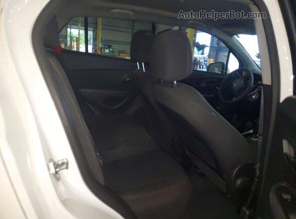 KL7CJKSB8LB085910 2020 CHEVROLET TRAX White უკანა სავარძლების ხედი