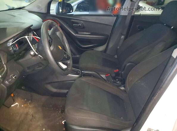 KL7CJKSB8LB085910 2020 CHEVROLET TRAX White წინა სალონის ხედი