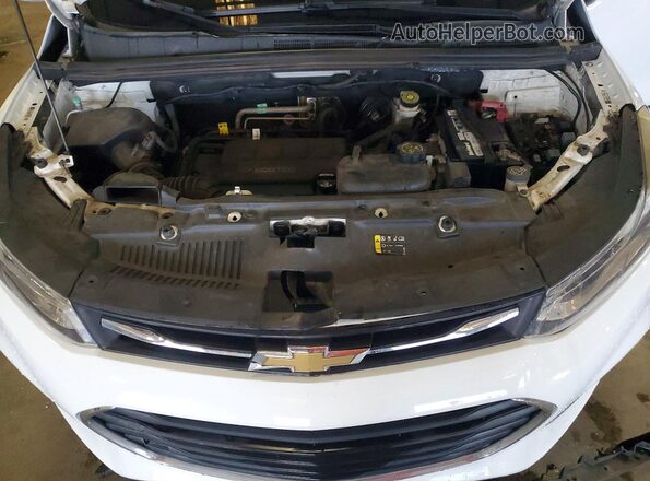 KL7CJKSB8LB085910 2020 CHEVROLET TRAX White უკანა სალონის ხედი