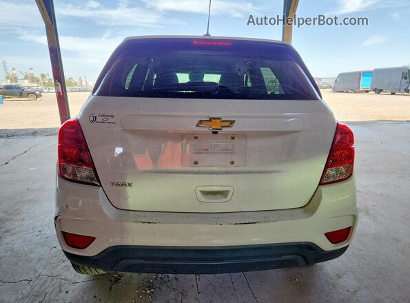 KL7CJKSB8LB317731 2020 CHEVROLET TRAX Белый Вид сзади