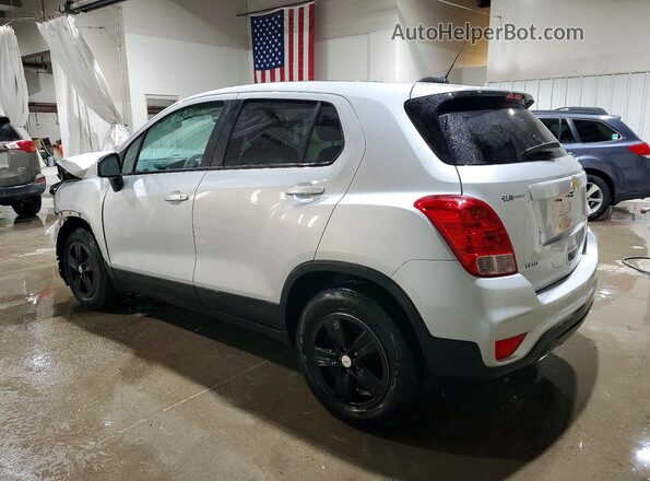 KL7CJKSB8LB321021 2020 CHEVROLET TRAX Silver Tył lewy
