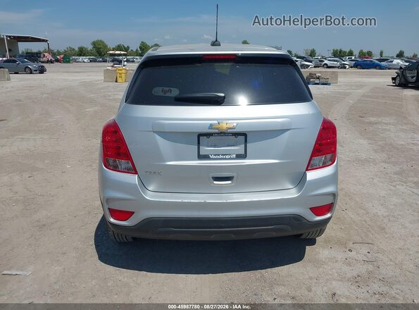 KL7CJKSB9LB035145 2020 CHEVROLET TRAX Silver 