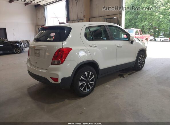 KL7CJKSBXHB201924 2017 CHEVROLET TRAX White Tył prawy