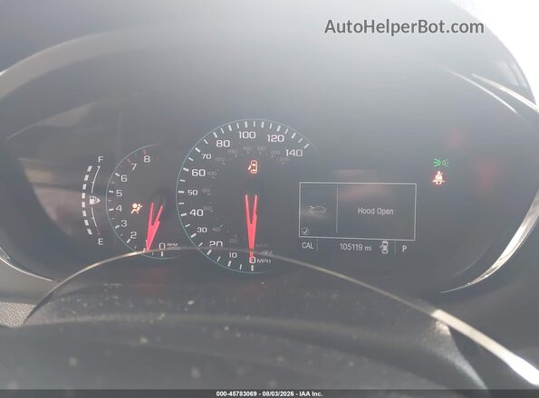 KL7CJKSBXHB201924 2017 CHEVROLET TRAX White Widok tylnych siedzeń
