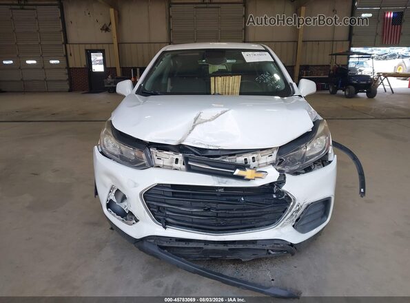 KL7CJKSBXHB201924 2017 CHEVROLET TRAX White Widok zestawu wskaźników
