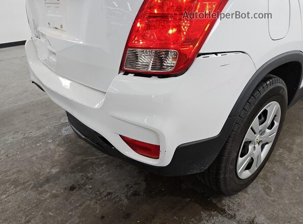 KL7CJKSBXJB721689 2018 CHEVROLET TRAX White 