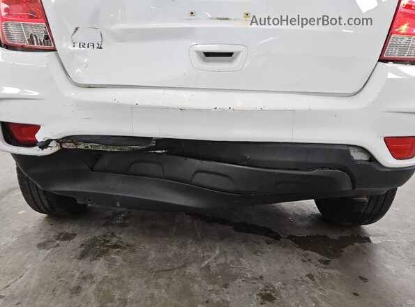 KL7CJKSBXJB721689 2018 CHEVROLET TRAX White 