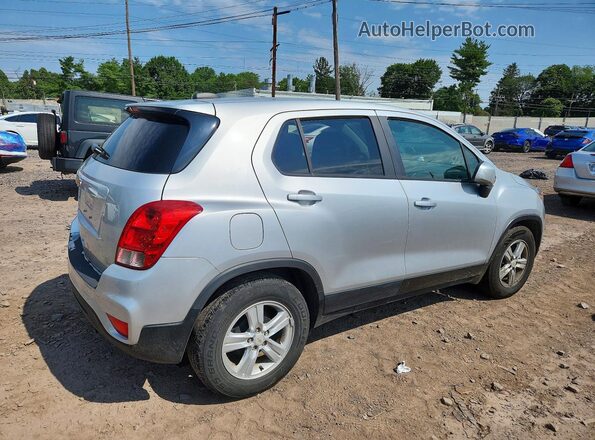 KL7CJKSBXLB017494 2020 CHEVROLET TRAX Silver უკანა მარჯვენა