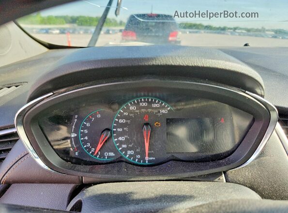 KL7CJKSBXMB302116 2021 CHEVROLET TRAX White Instrument cluster view