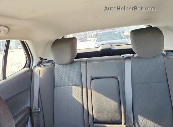 KL7CJKSBXMB302116 2021 CHEVROLET TRAX White Rear seats view