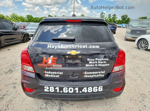 KL7CJKSM1NB548393 2022 CHEVROLET TRAX Black Widok z tyłu