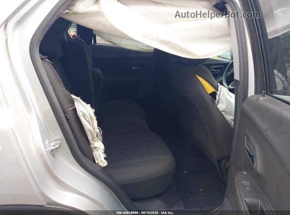 KL7CJKSM6NB526745 2022 CHEVROLET TRAX Silver Vista de la etiqueta del VIN