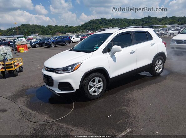 KL7CJLSB0KB963933 2019 CHEVROLET TRAX Белый Передняя левая четверть