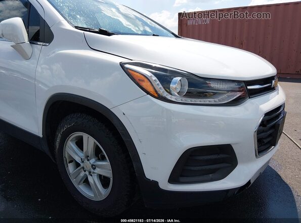 KL7CJLSB0KB963933 2019 CHEVROLET TRAX Белый Вид спереди